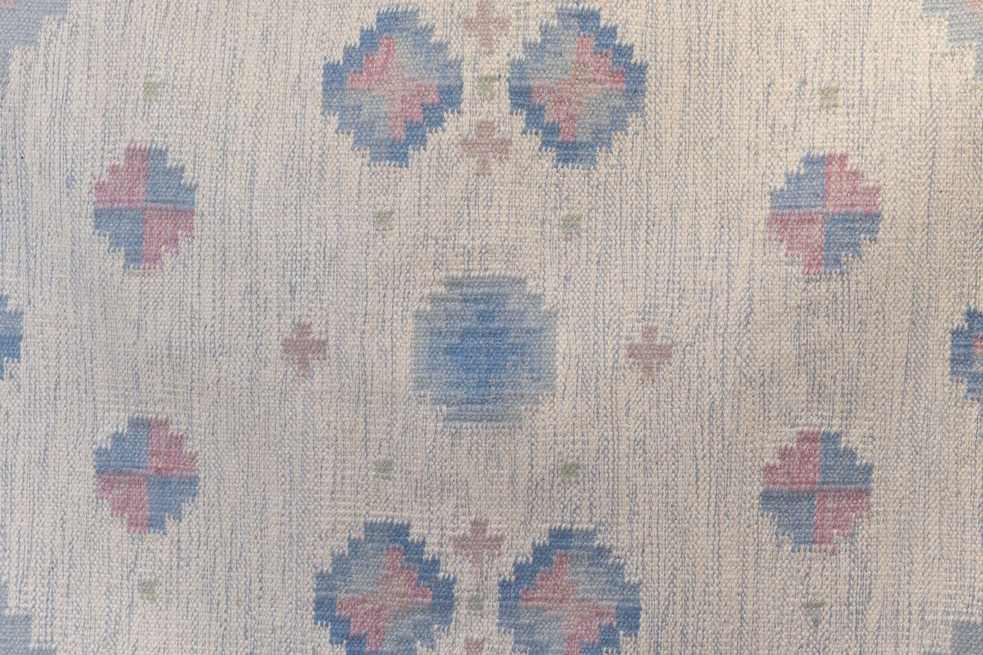 Mid-Century moderno Kilim svedese di piccole dimensioni in vendita