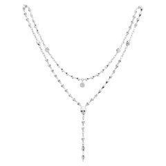 Silver Drop Necklaces