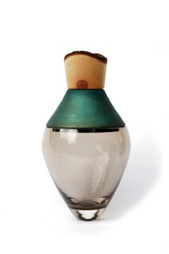 Small Smoke and Copper Patina India Vessel I, Pia Wüstenberg