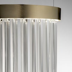 Small Snake S1 Glass Chandelier