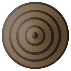 Small Spaced Stripe Dancer Round Wall Lamp by Coco Flip
