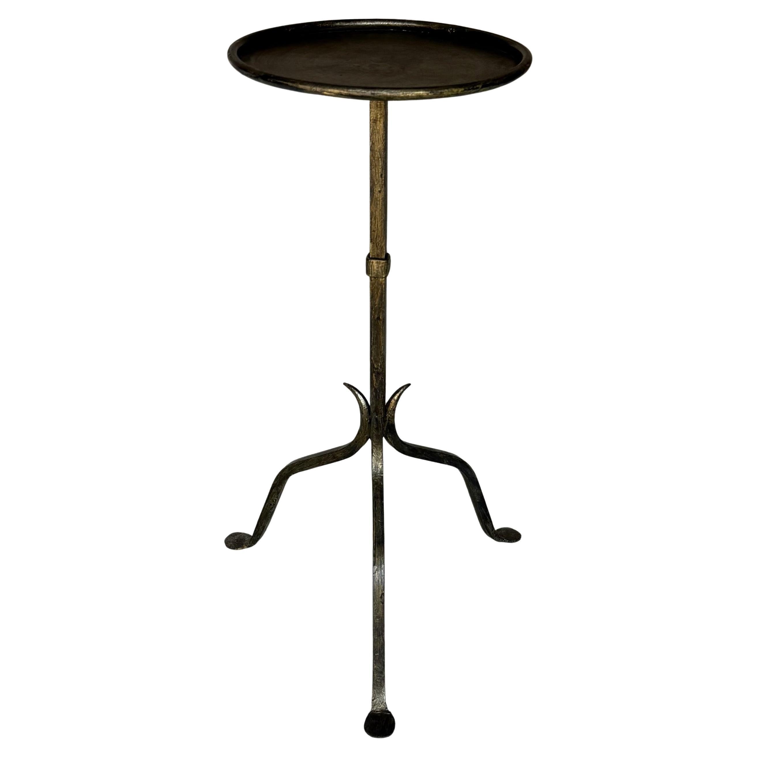 Small Spanish Drinks Table on a Tripod Base
