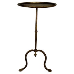 Small Spanish Drinks Table on a Tripod Base