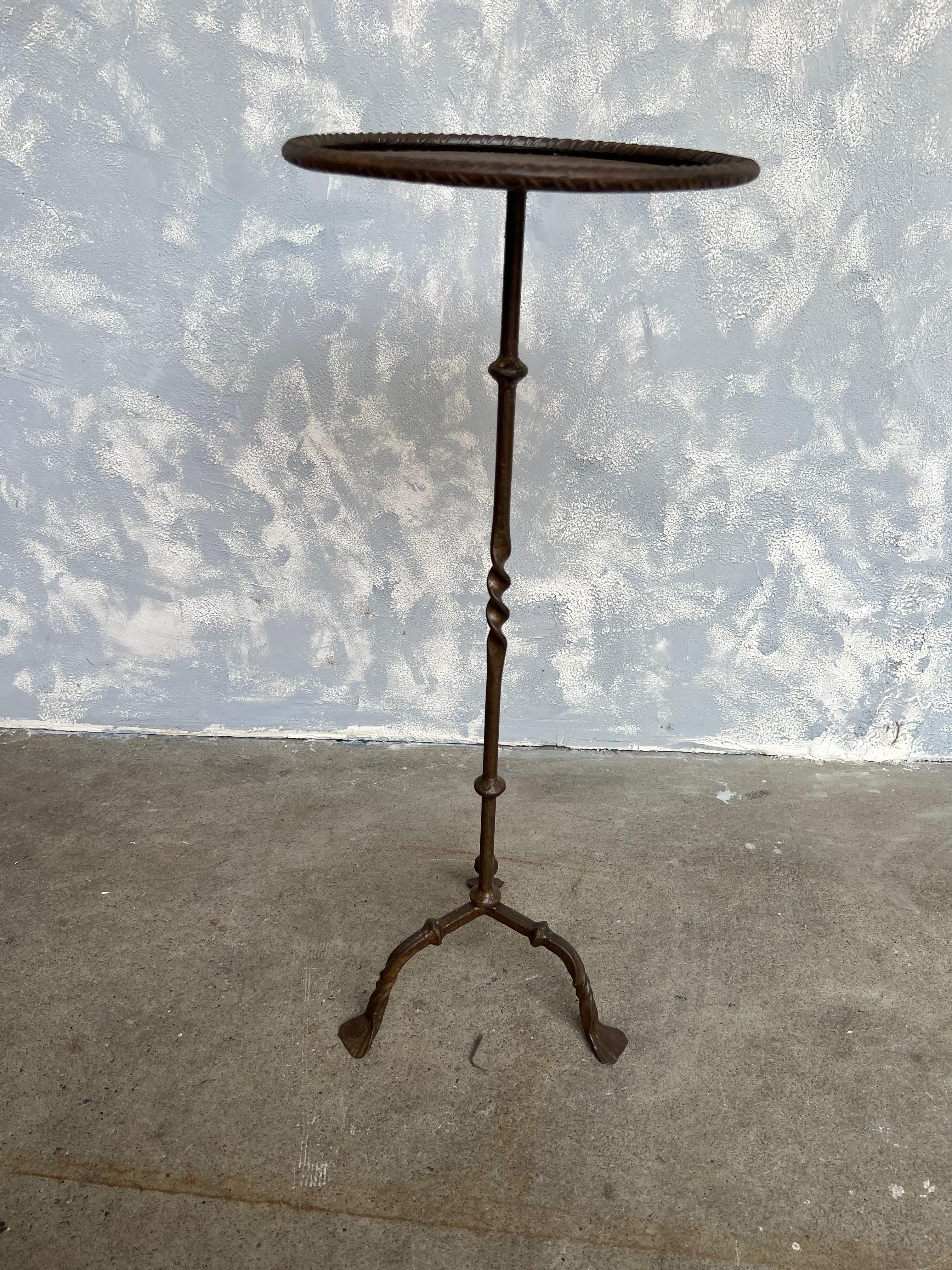 Small Spanish Iron Drinks Table 4