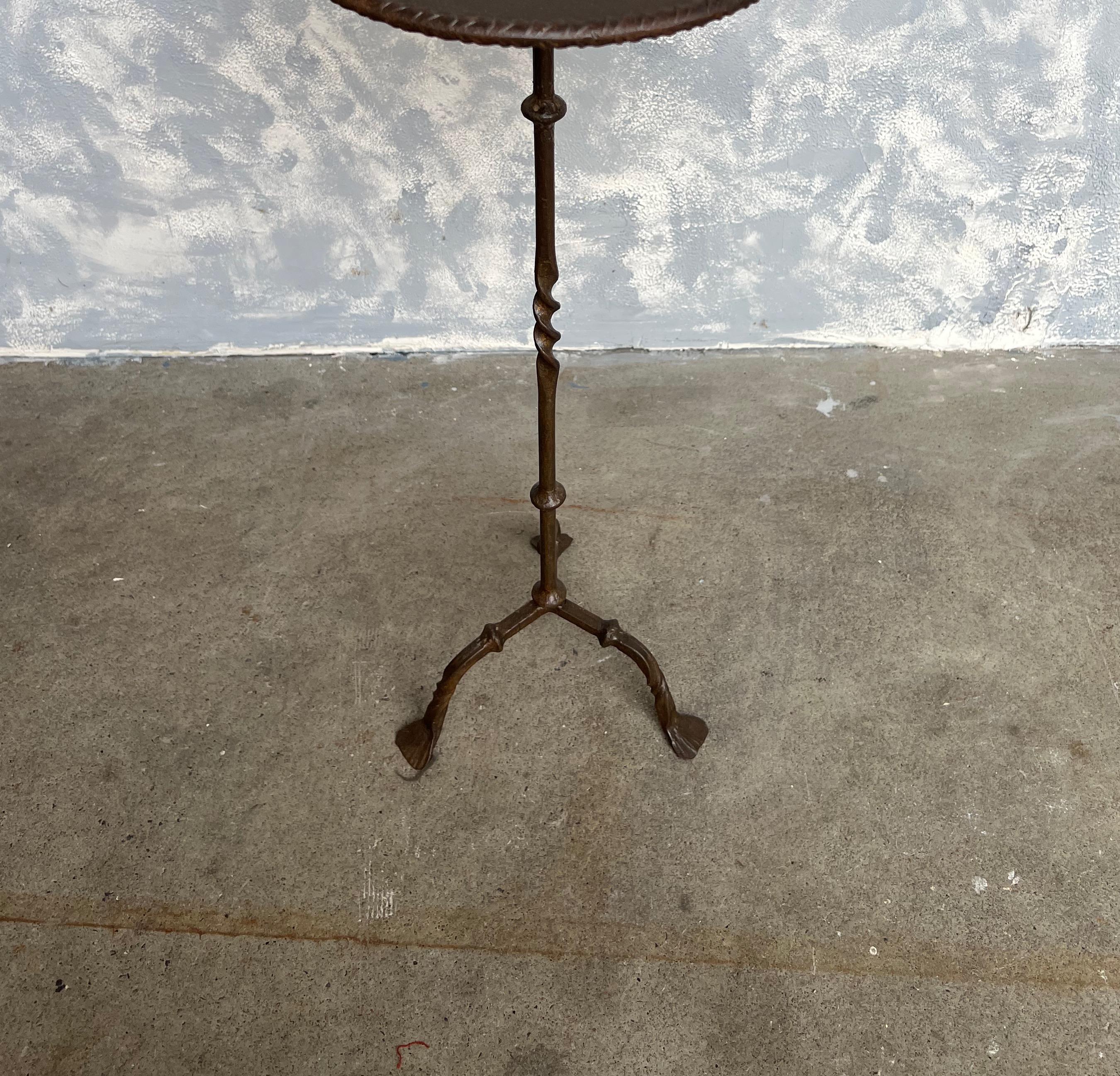 Small Spanish Iron Drinks Table 7