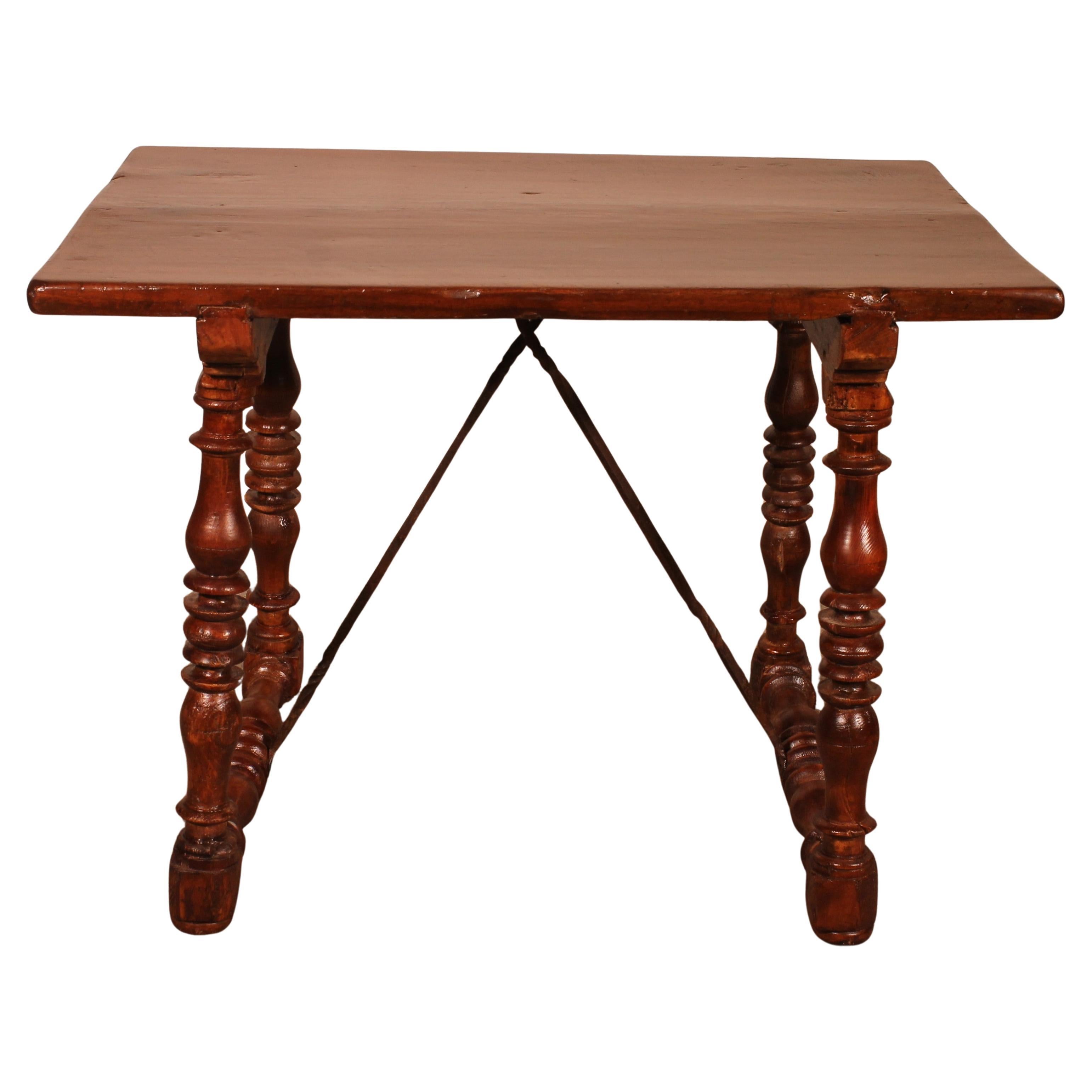 Small Spanish Table From The 17th Century
