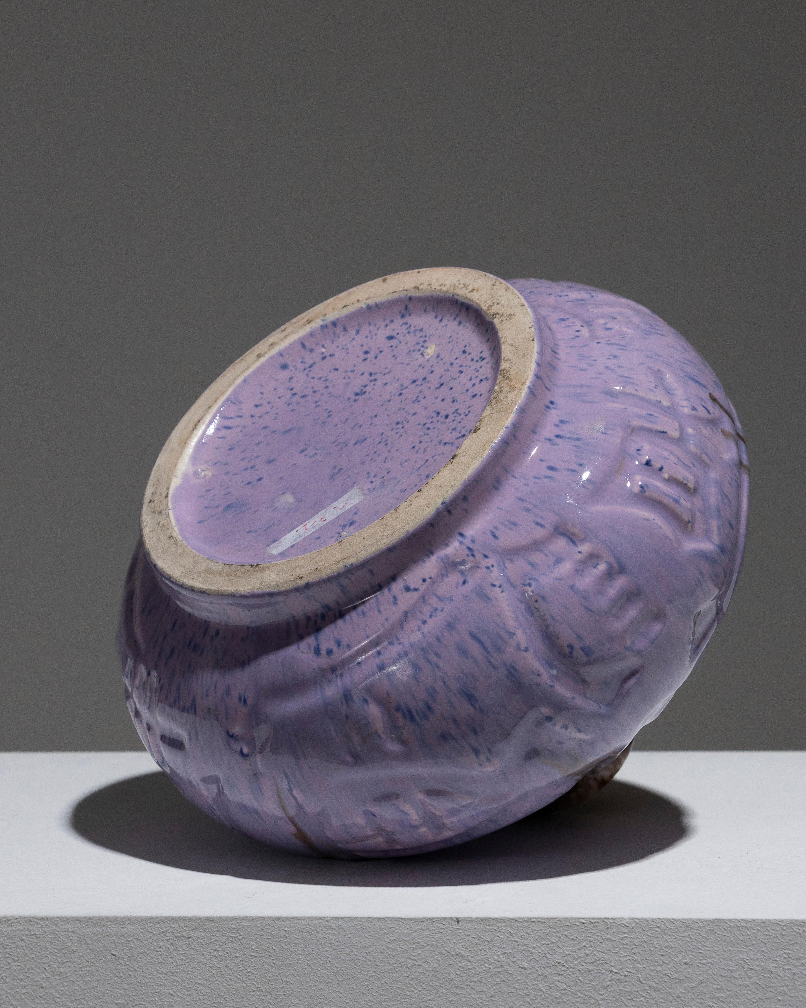 Piccolo vaso sferico in ceramica, anni '40 in vendita 4