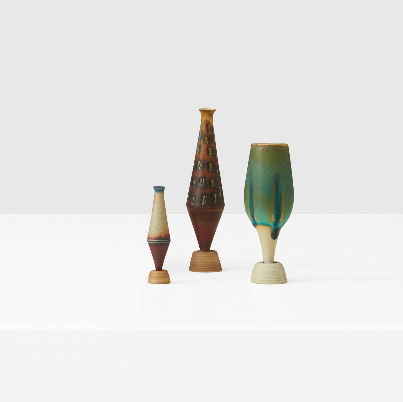 Modern Small Spirea Vase by Wilhelm Kåge For Sale