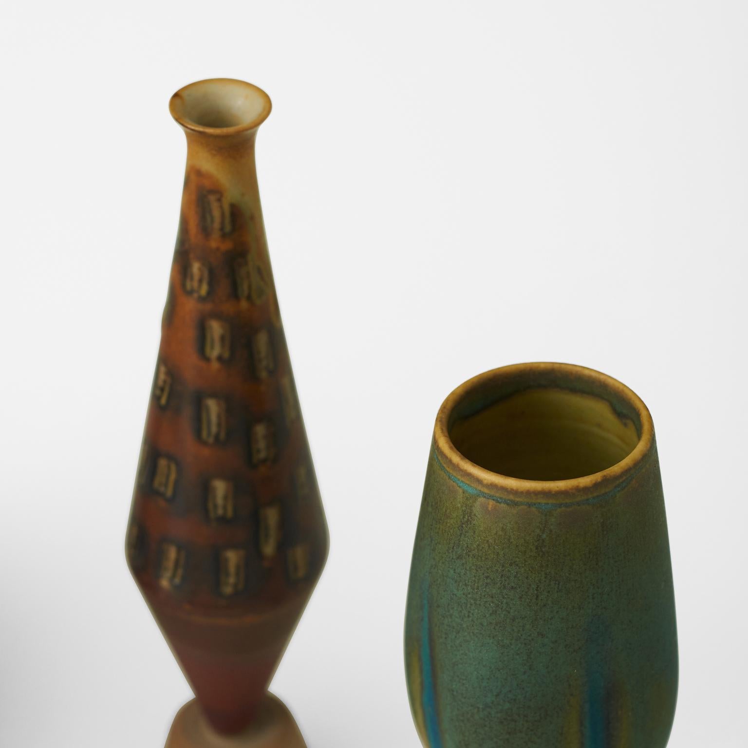Swedish Small Spirea Vase by Wilhelm Kåge For Sale