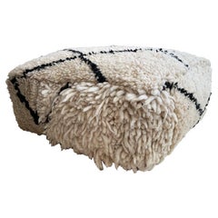 Small Square Indian Pouf