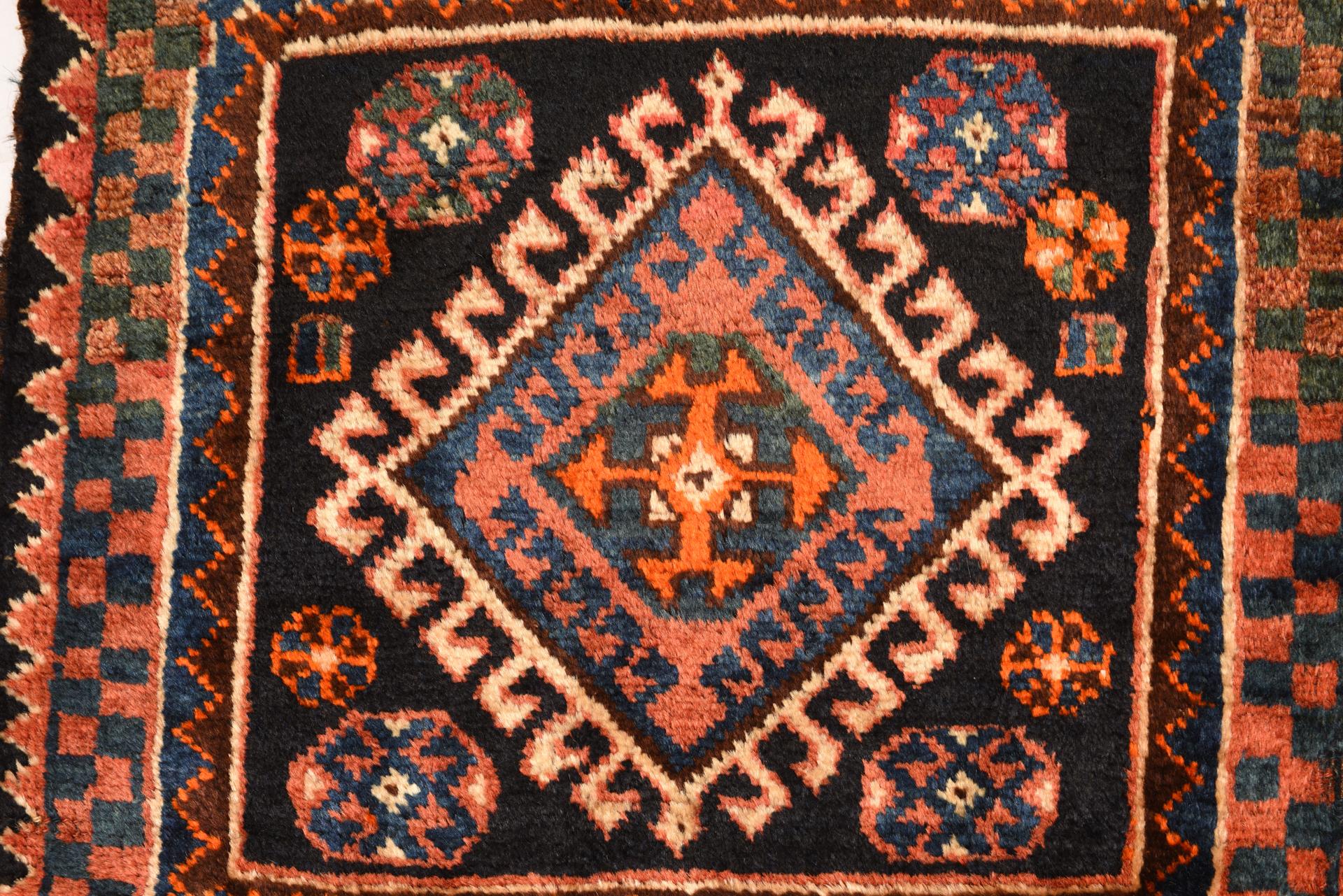 Wool Small Square Tug Not a Fragment For Sale