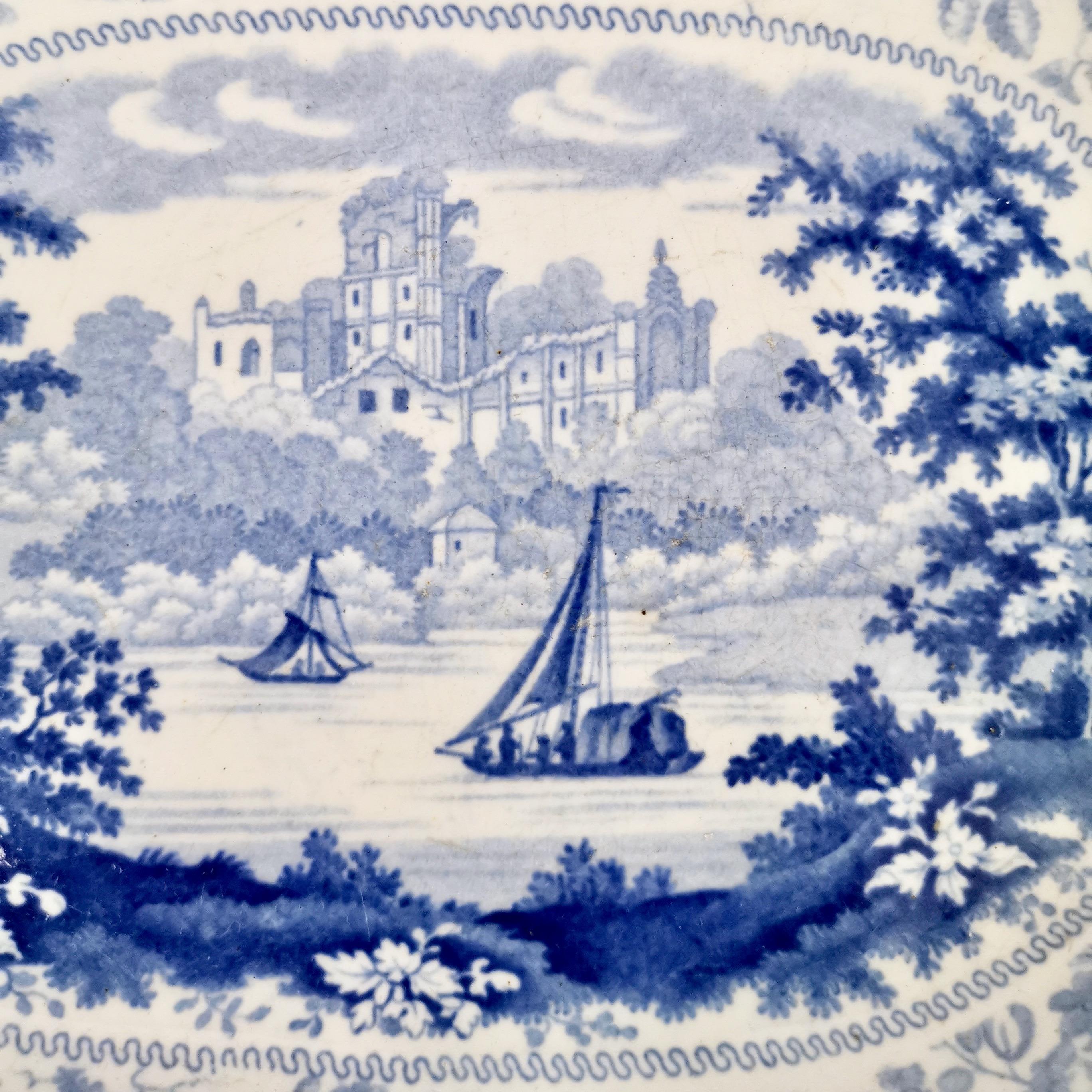 blue and white english china