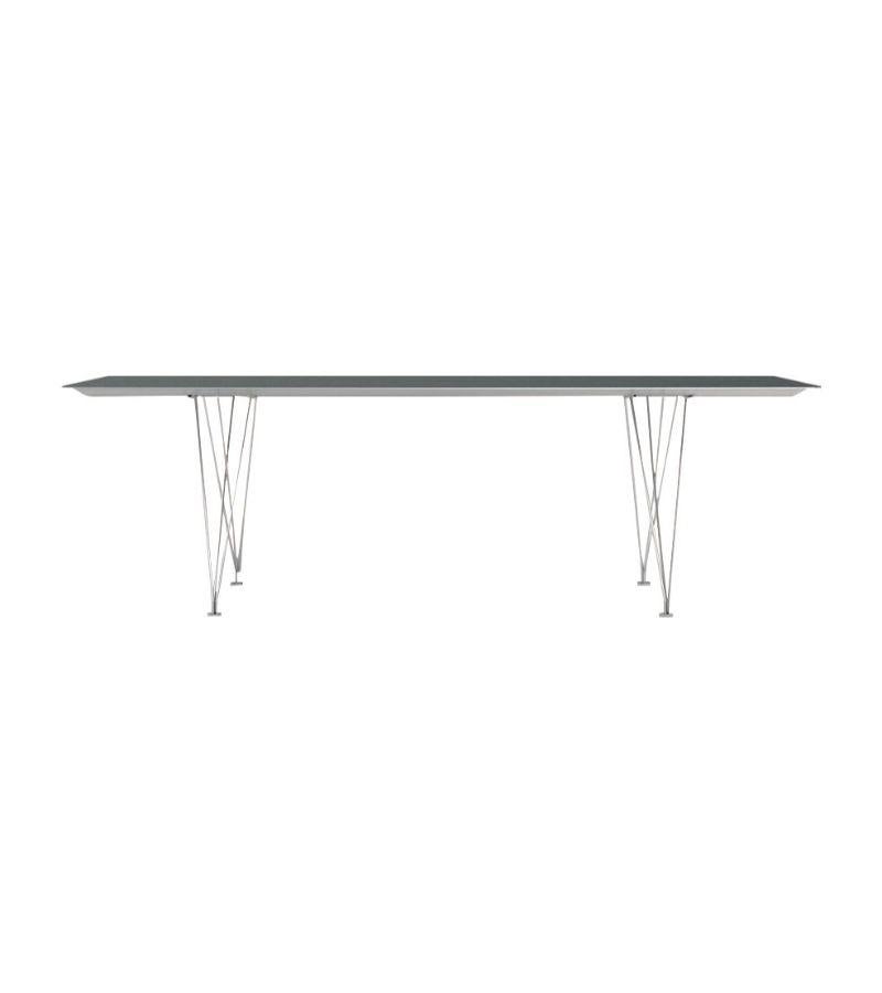 Modern Small Stainless Steel Table B by Konstantin Grcic