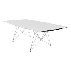Petite table B en acier inoxydable de Konstantin Grcic