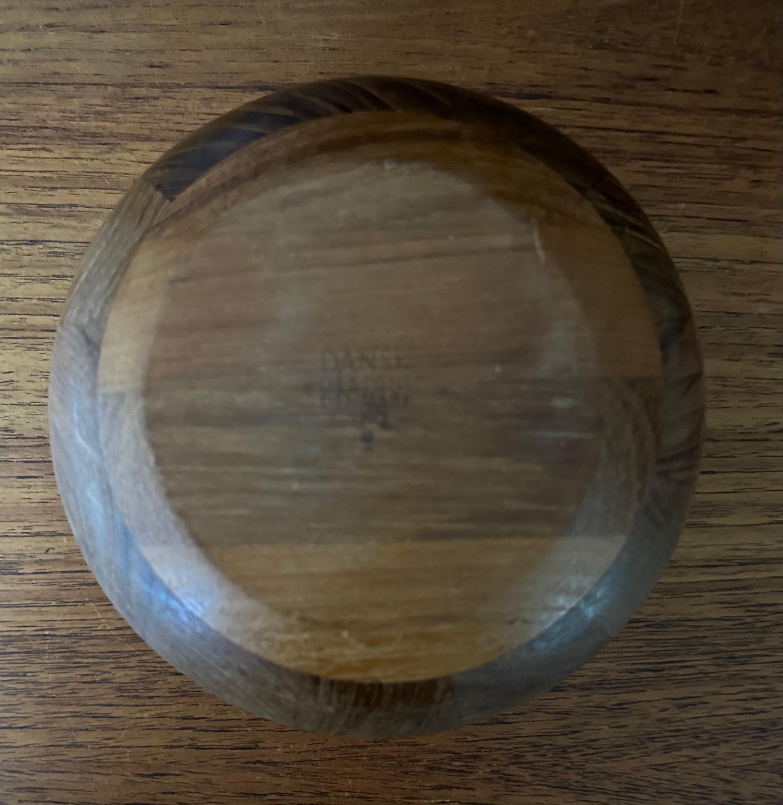 Small Staved Teak Bowl by Jens Quistgaard for Dansk For Sale 2