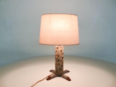 Small Stone Table Light, France, 1960's