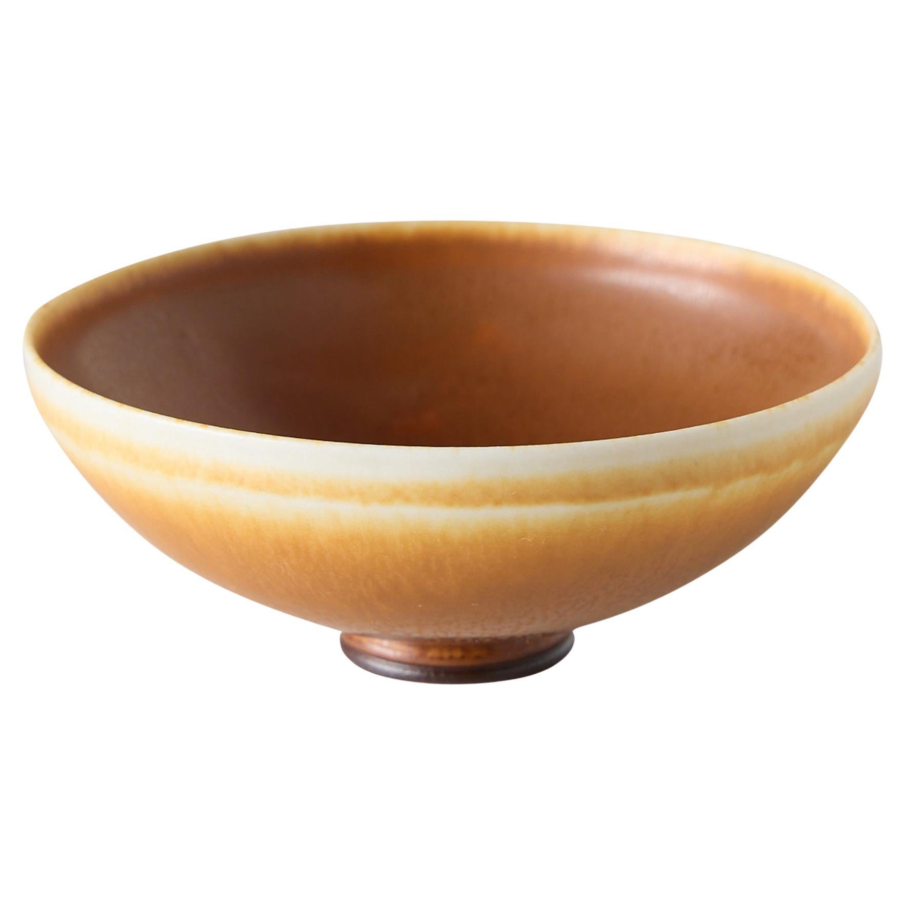 Cuenco pequeño de gres con pie de Berndt Friberg