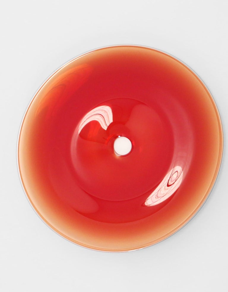 Sklo Pool Small Strawberry Pool Wall Sculpture by SkLO For Sale at 1stDibs