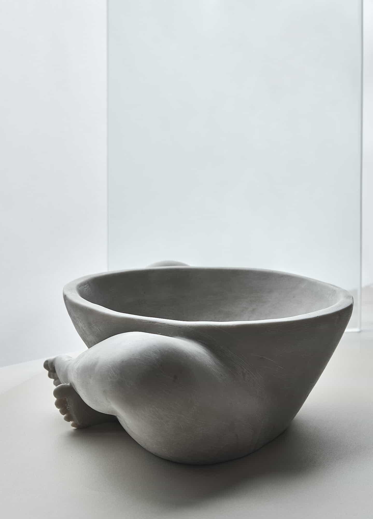 Post-Modern Small Sukhasana II Bowl by Marcela Cure For Sale