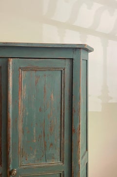 Small Swedish Blue Wardrobe