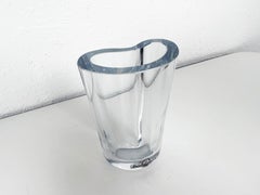 Petit vase suédois en cristal Strombergshyttan