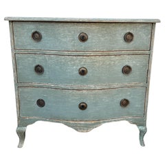 Small Swedish Gustavian Painted Commode or Chest of Drawers