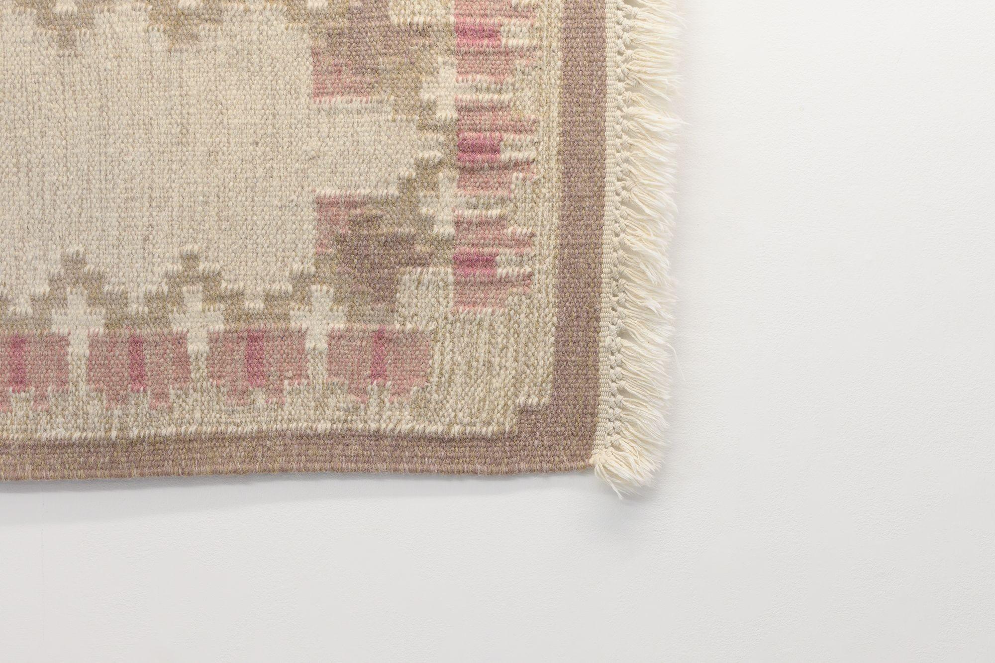 Suédois Petit Kilim suédois en vente