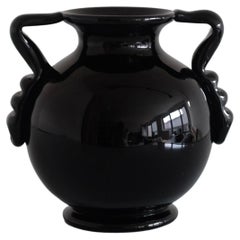 Vintage Small Swedish Mid-century Glass Vase