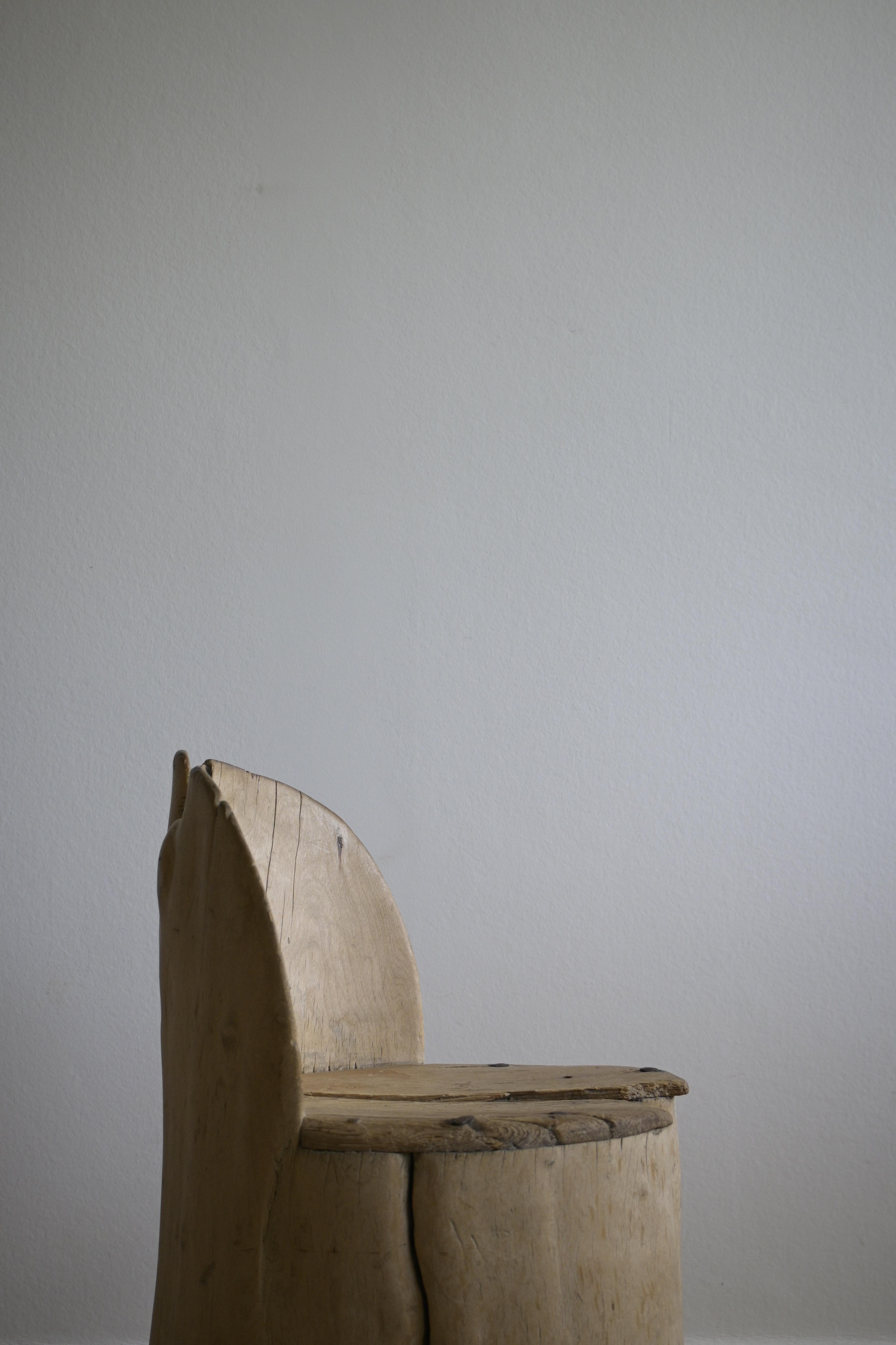 tree stump chair