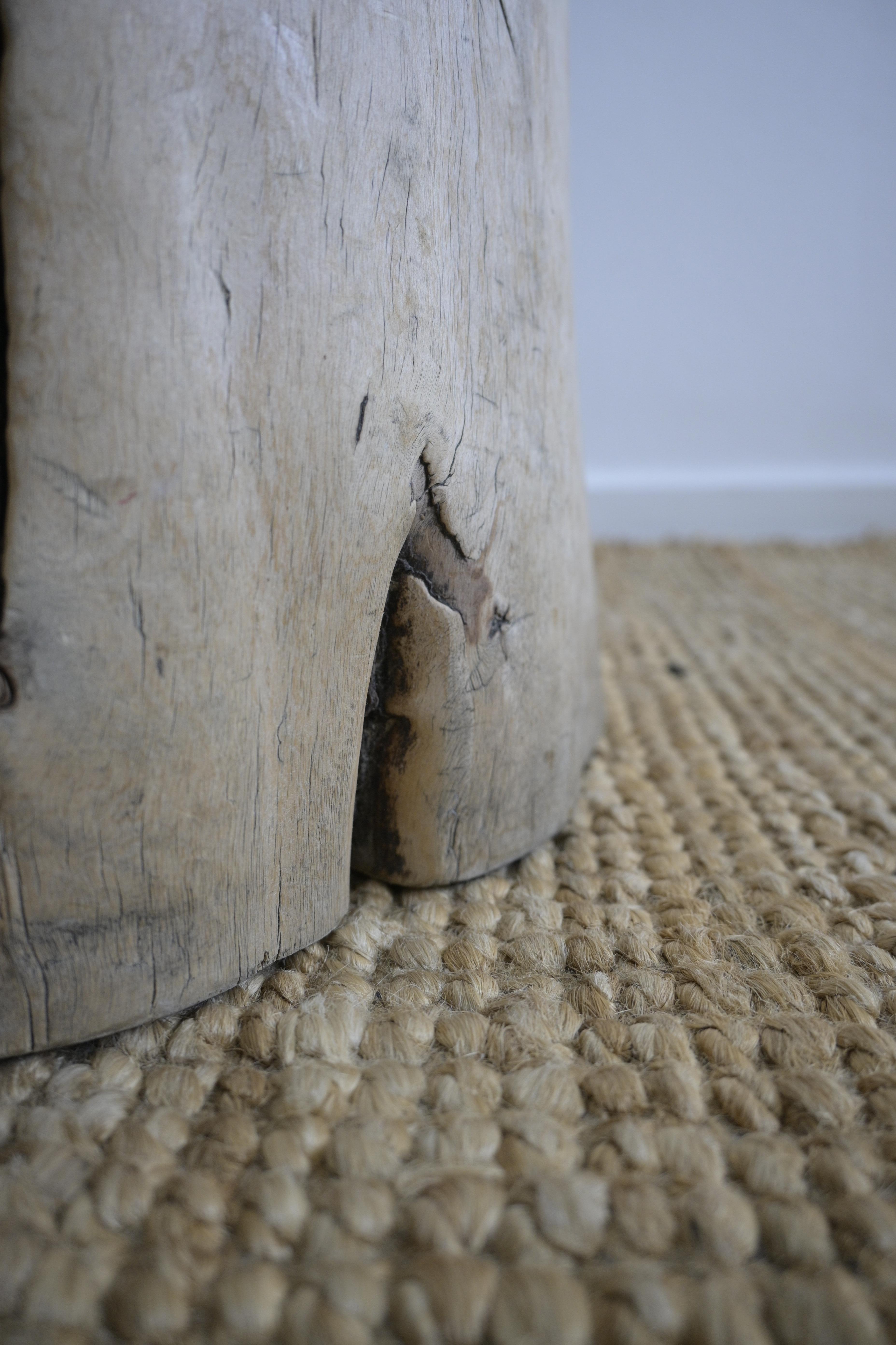 Birch Small Swedish Stump Chair ca 1790-1830