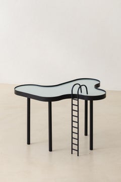 Kleiner "Swimming Pool"-Tisch von RAIN:: brasilianisches zeitgenössisches Design