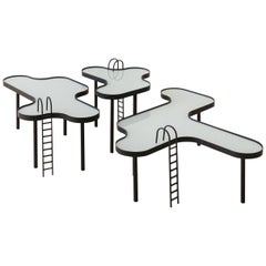 Petite table "piscine" par RAIN:: design contemporain brésilien