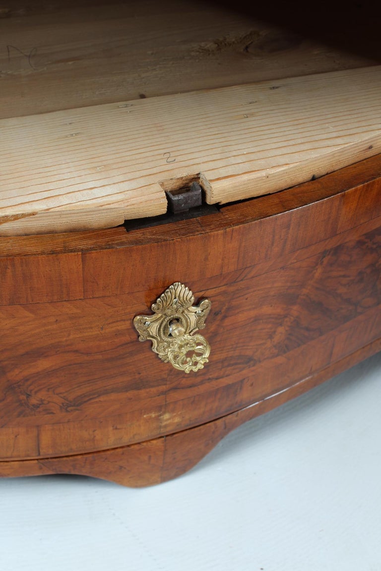 Small Swiss Louis XV Secretaire, Walnut, Writing Chest, circa 1760 For ...