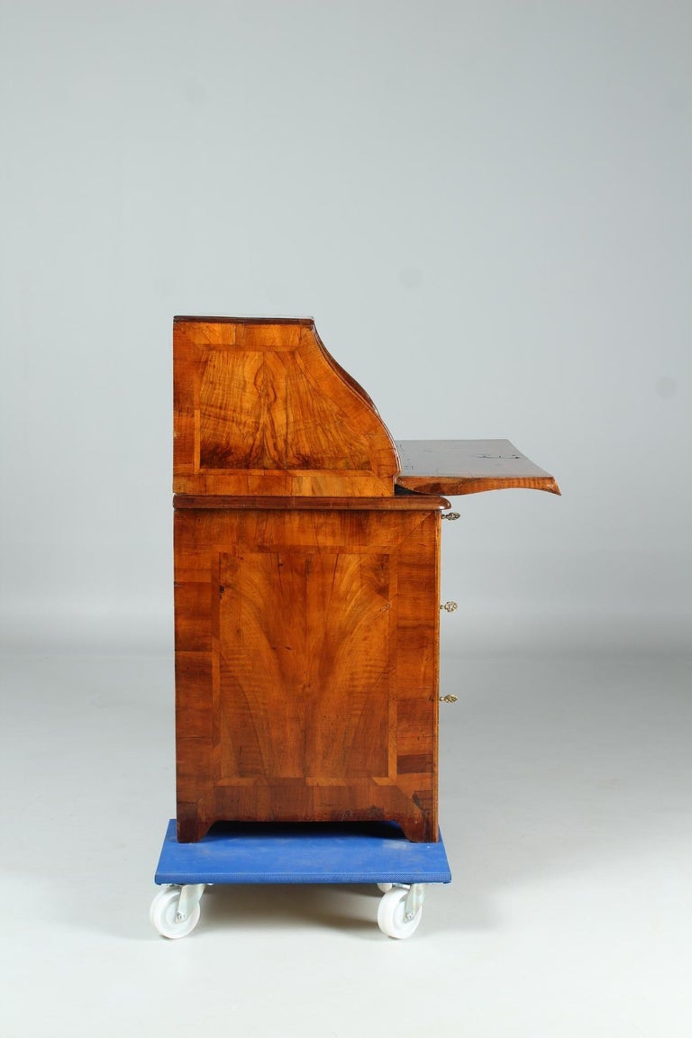 Small Swiss Louis XV Secretaire, Walnut, Writing Chest, circa 1760 For ...