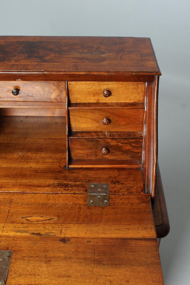 Small Swiss Louis XV Secretaire, Walnut, Writing Chest, circa 1760 For ...