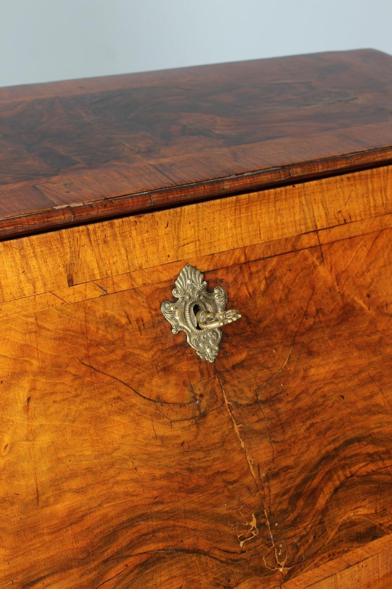 Small Swiss Louis XV Secretaire, Walnut, Writing Chest, circa 1760 For ...