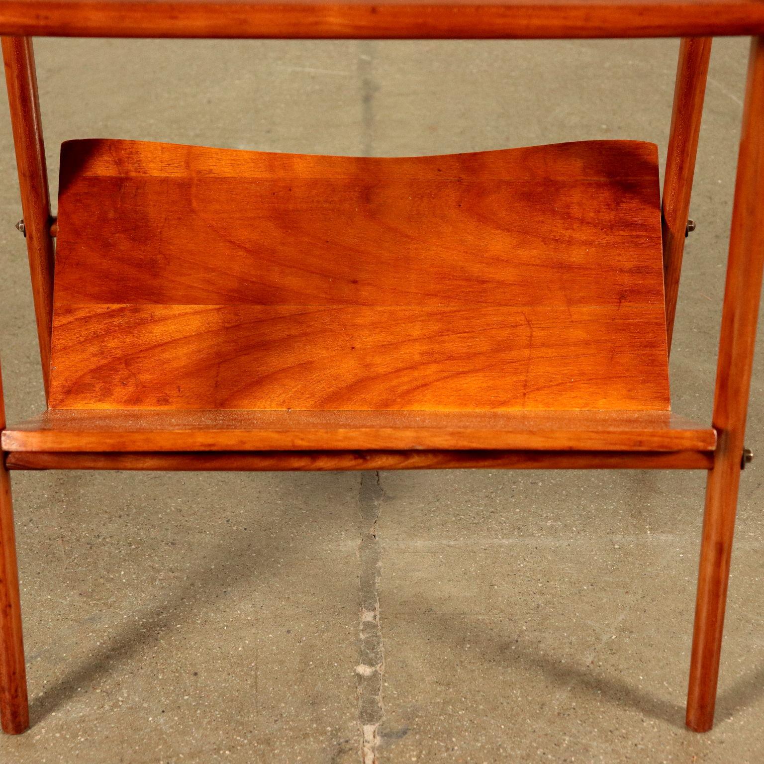 Other Small Table, Beech and Glass, Ico Parisi, Italy 1950s, Angelo De Baggis