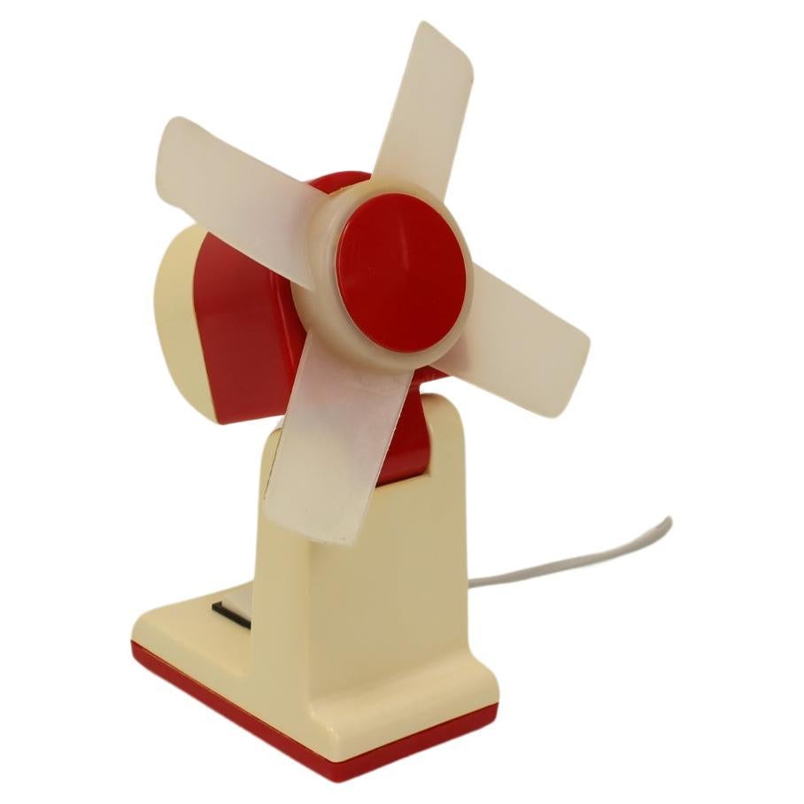 Petit éventail de table STROJ SMALT, années 1960, Tchécoslovaquie