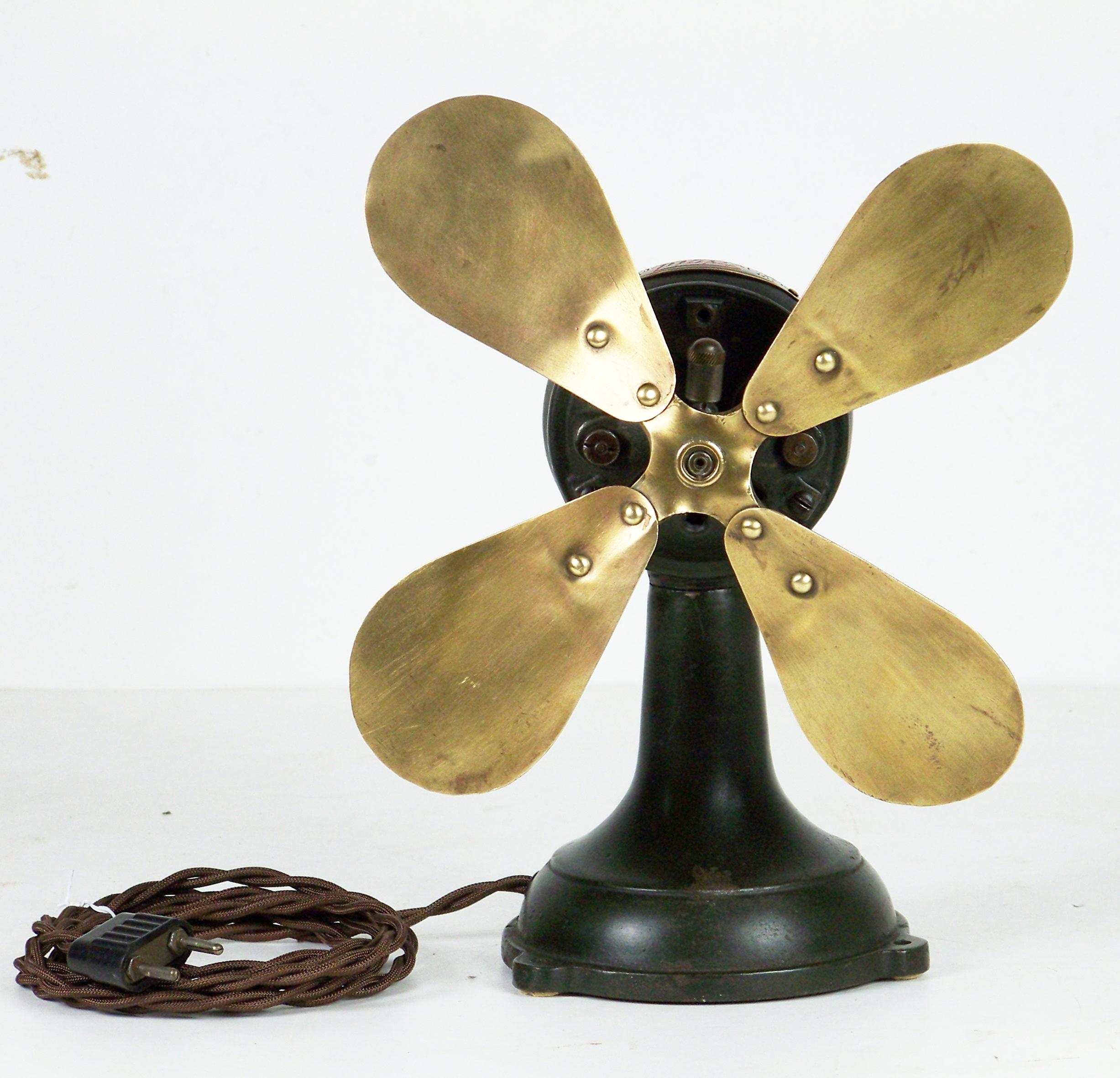 Belle Époque Small Table Fan, circa 1900