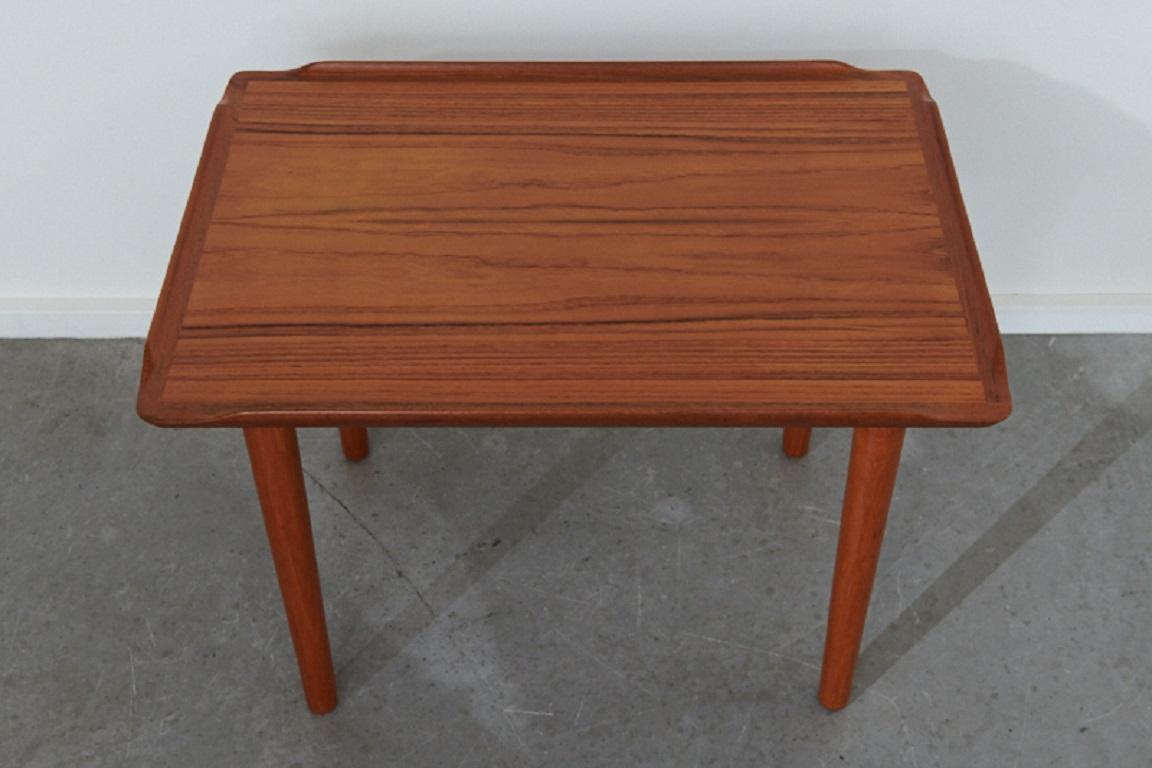 Danish Small Table Finn, Teak, 1960s For Sale