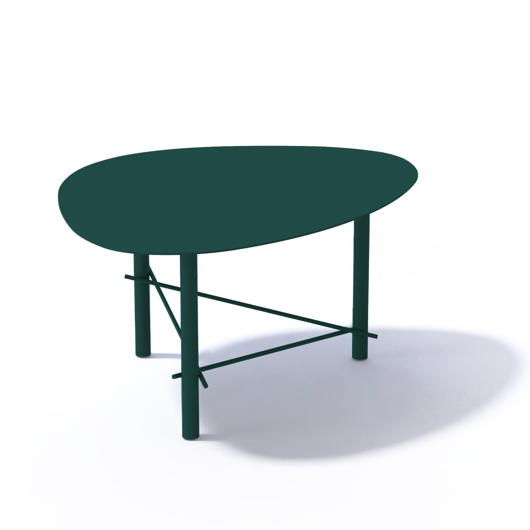 Modern Small Table in Metal 