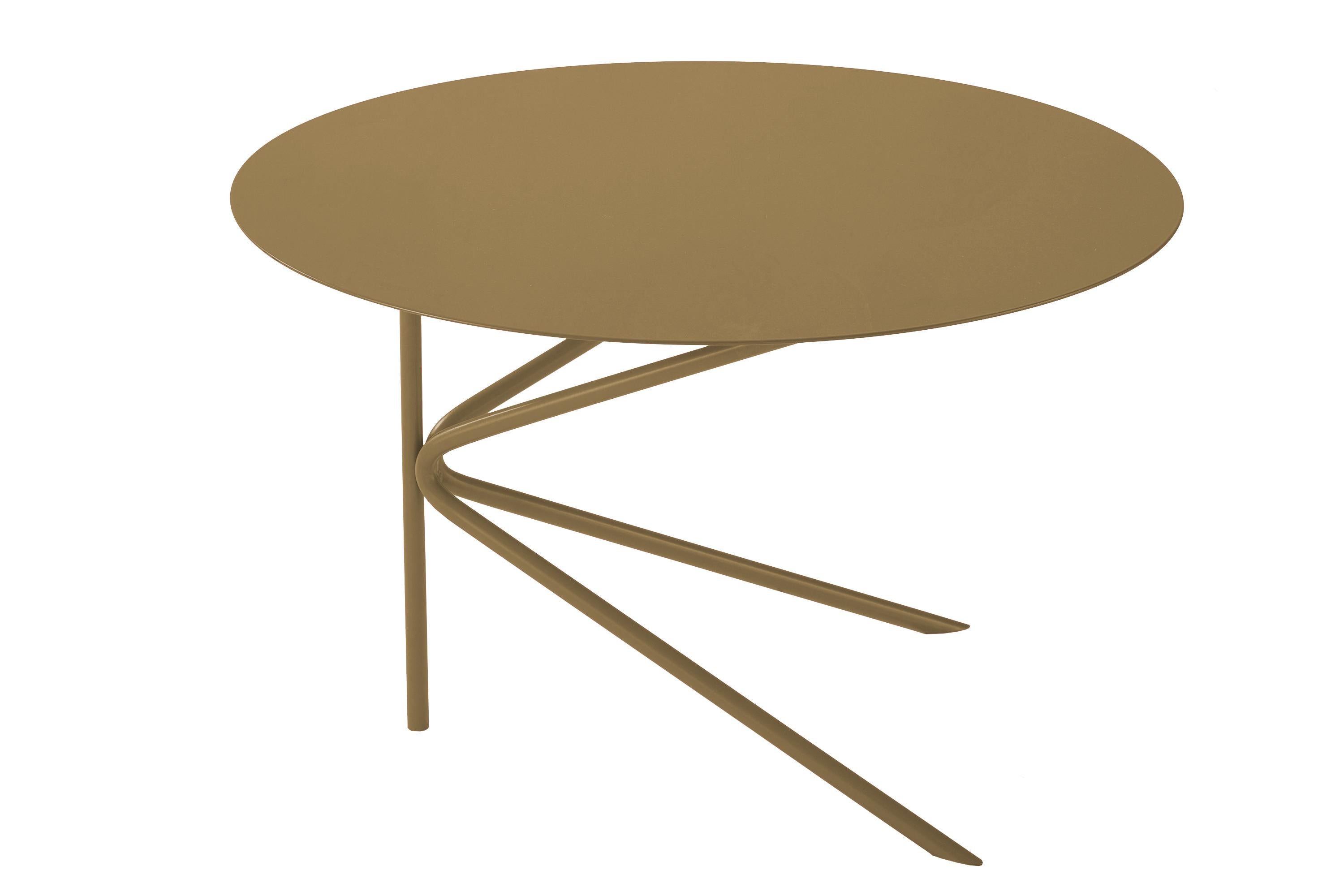 Européen Petite table en métal 