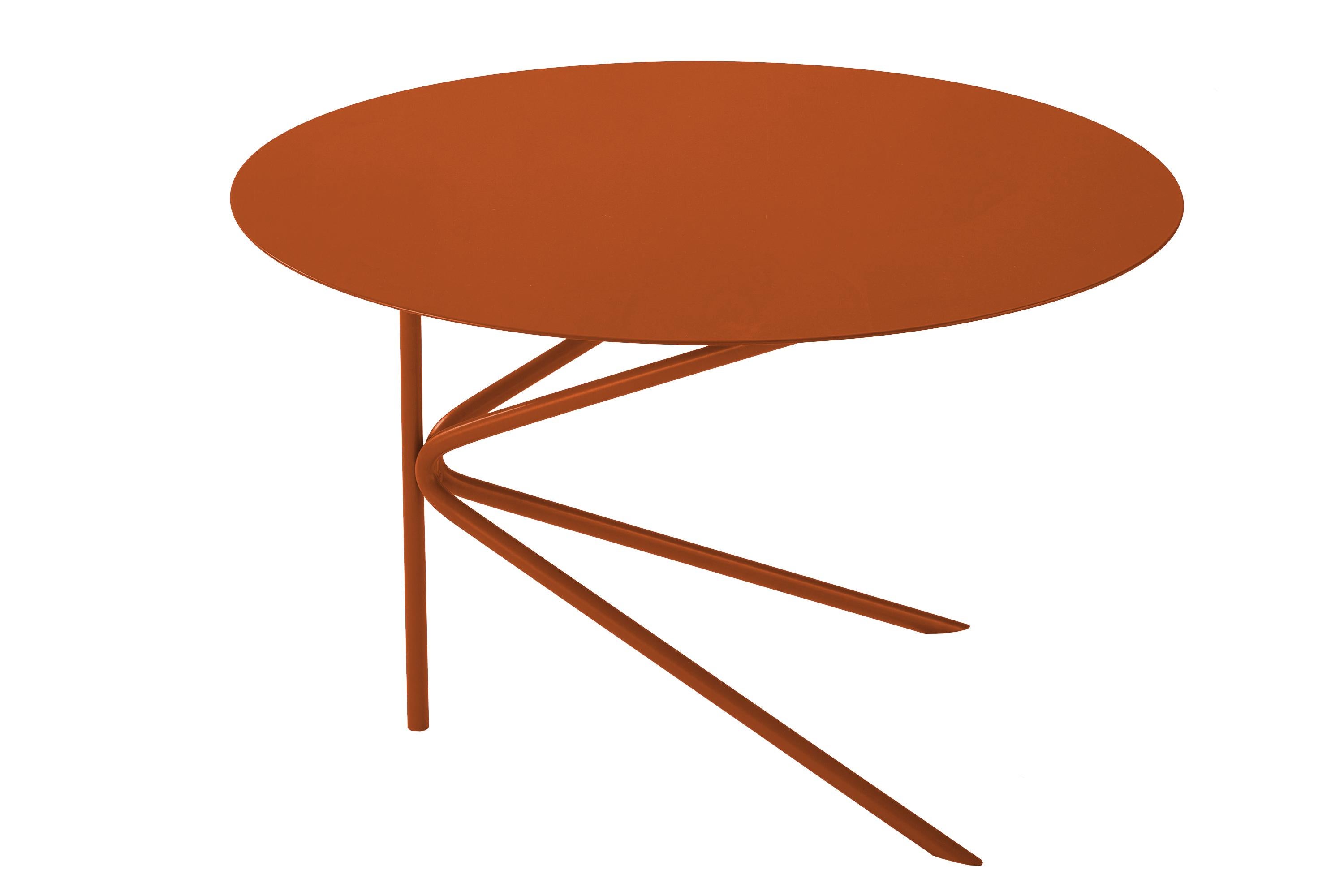 Acier Petite table en métal 