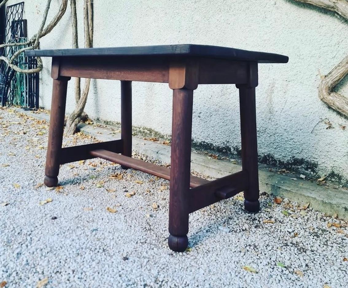 French small table in the style of Georges Robert For Sale