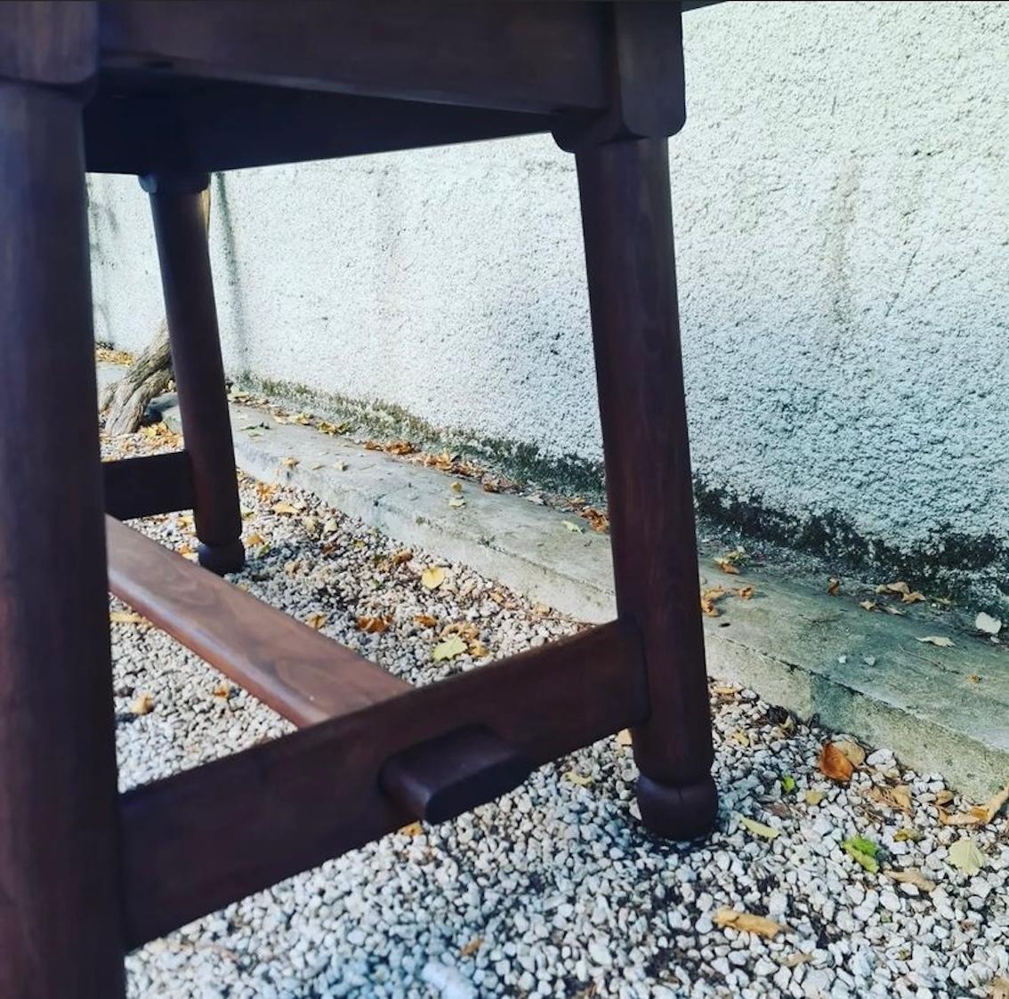 small table in the style of Georges Robert In Fair Condition For Sale In TARBES, FR