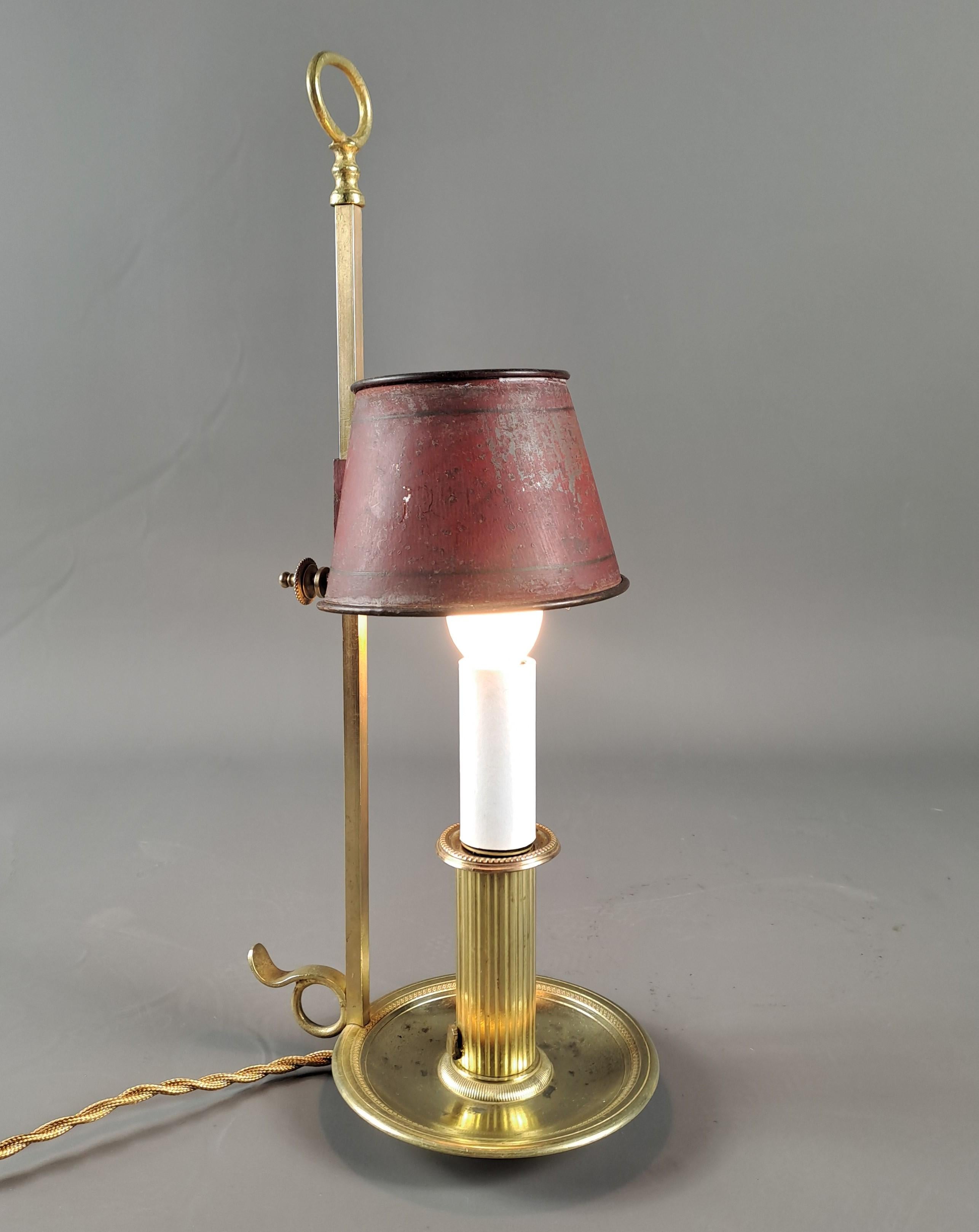 Empire Petite lampe de table du 19ème siècle en vente