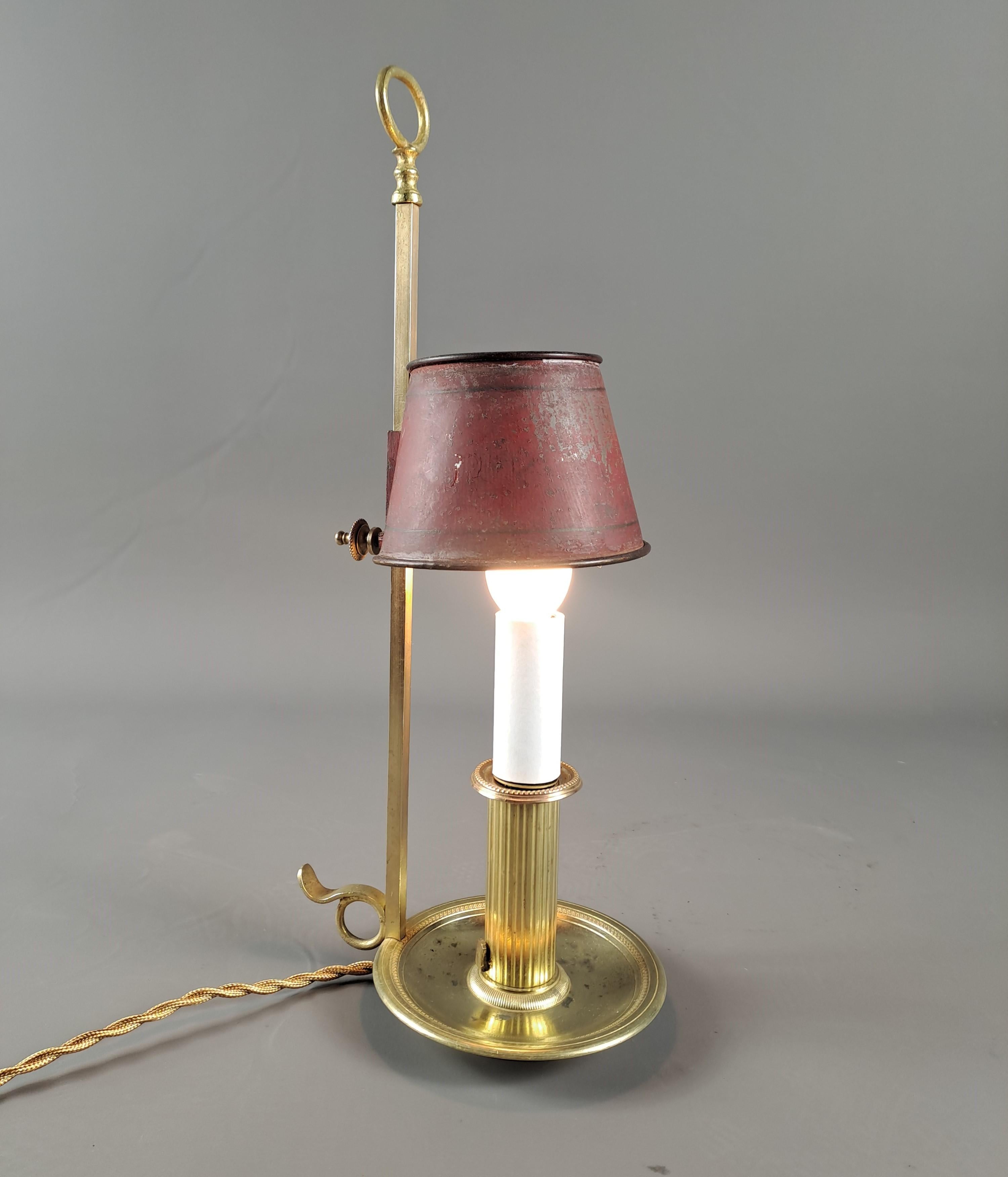 Kleine Tischlampe aus dem 19. Jahrhundert (Französisch) im Angebot