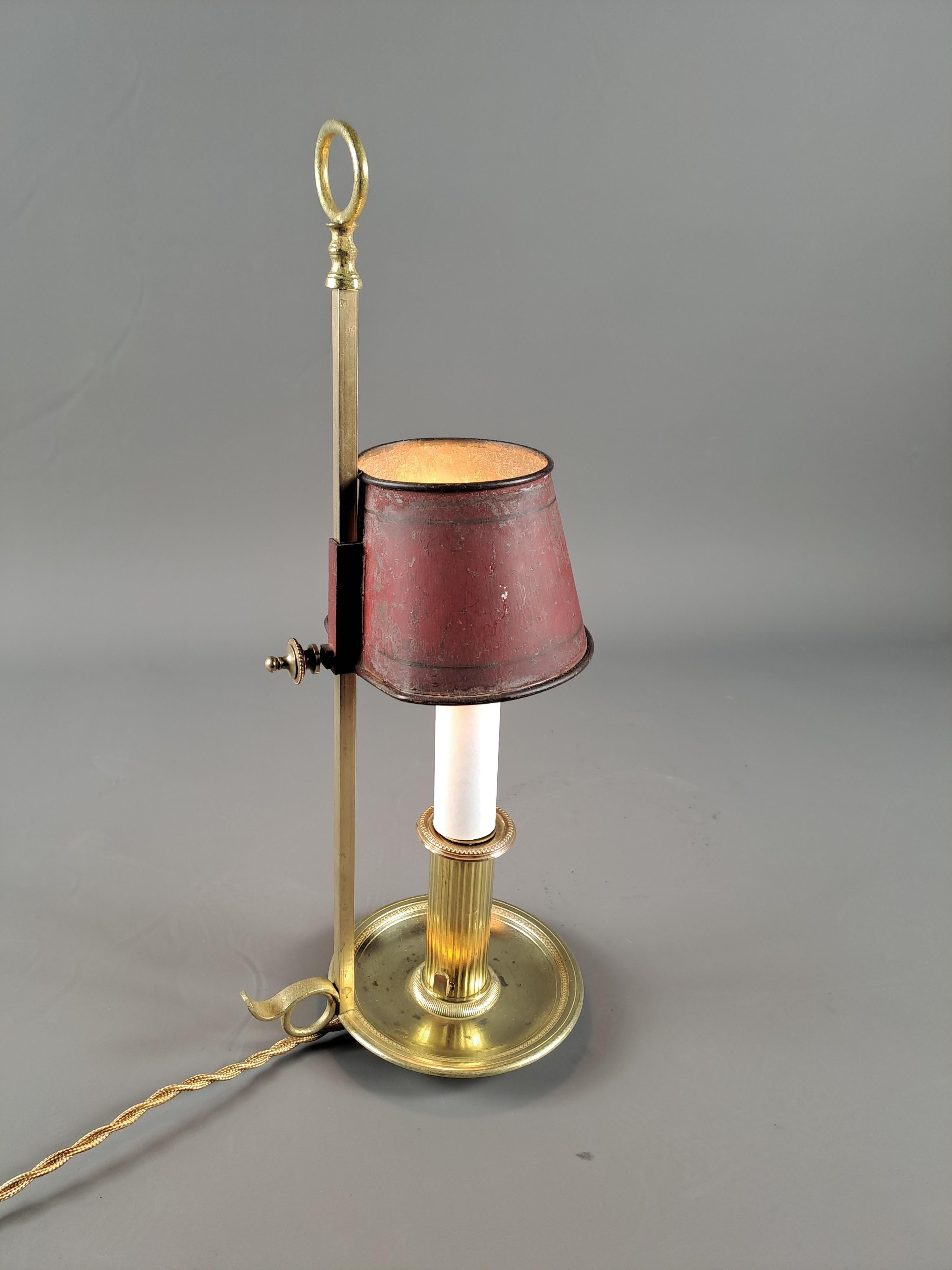 Small Table Lamp From The 19th Century In Fair Condition For Sale In BARSAC, FR