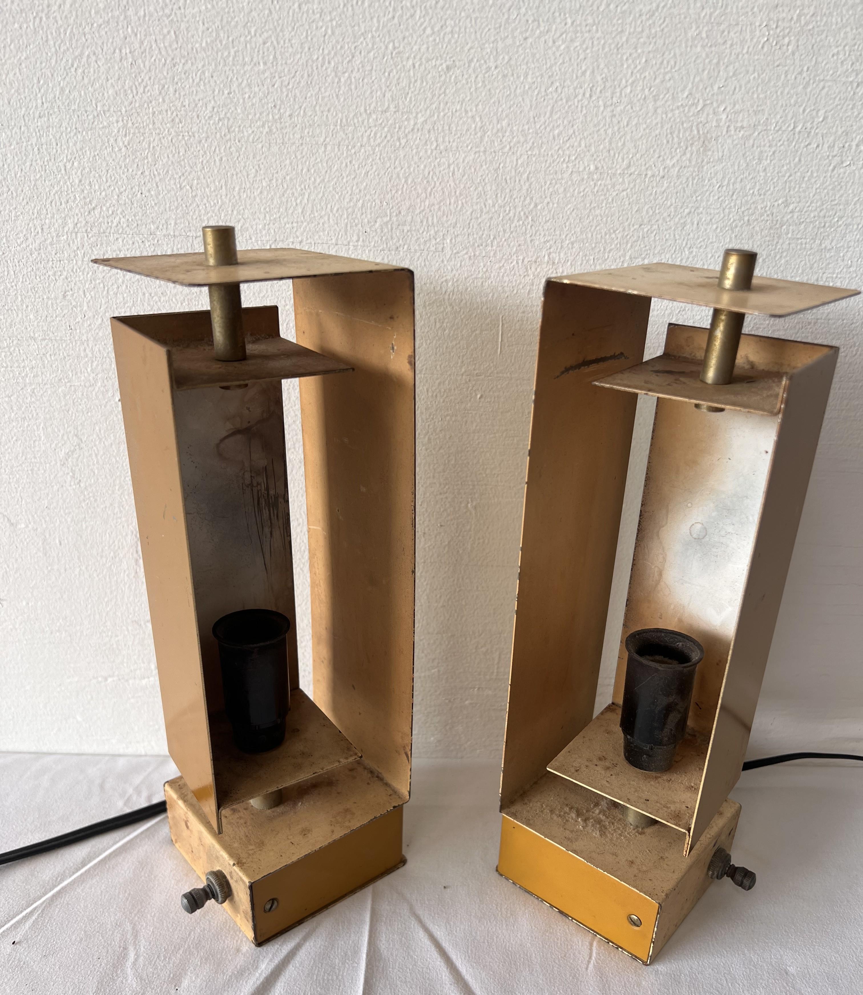 Metal Small Table Lamps For Sale