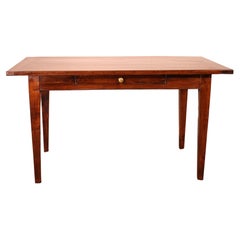 Small Table Or Desk In Walnut From The 19th Century From France